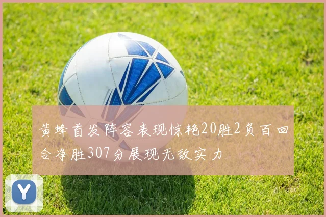 黄蜂首发阵容表现惊艳20胜2负百回合净胜307分展现无敌实力
