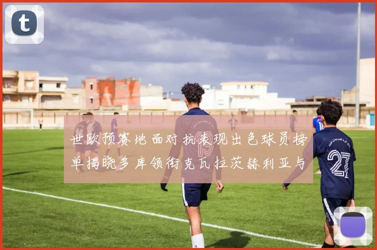 世欧预赛地面对抗表现出色球员榜单揭晓多库领衔克瓦拉茨赫利亚与布拉德利紧随其后